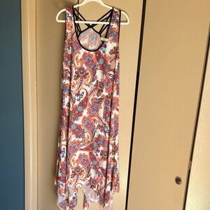 Paisley Print Nightgown